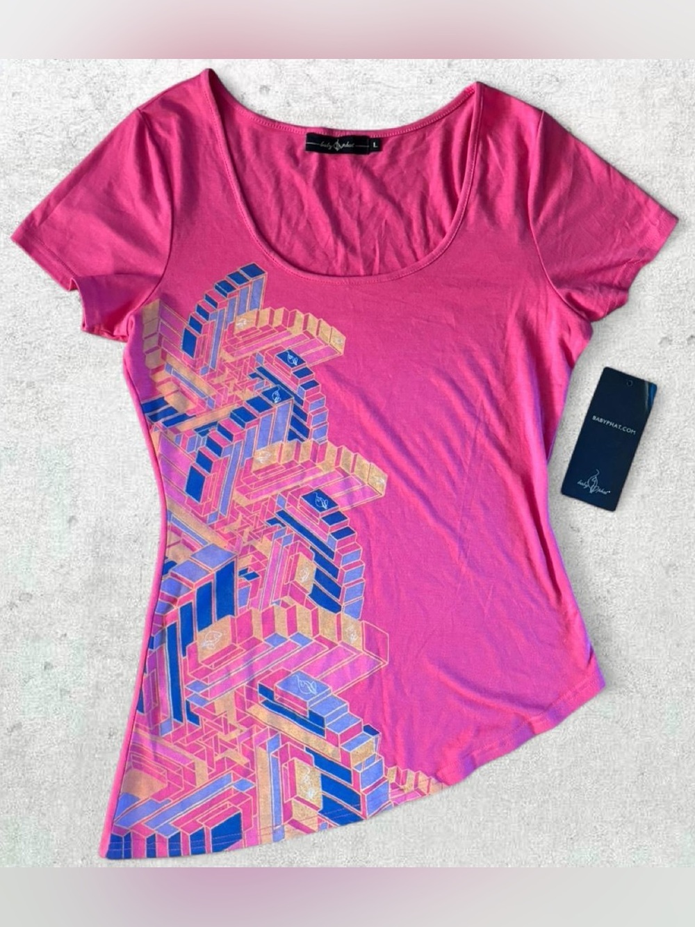 Y2K NWT Baby Phat Pink Tee